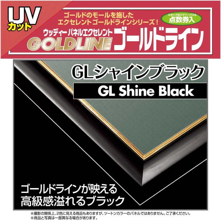EPP-46-307 ゴールドライン No.7 / 5-B シャインブラック 38×53cm