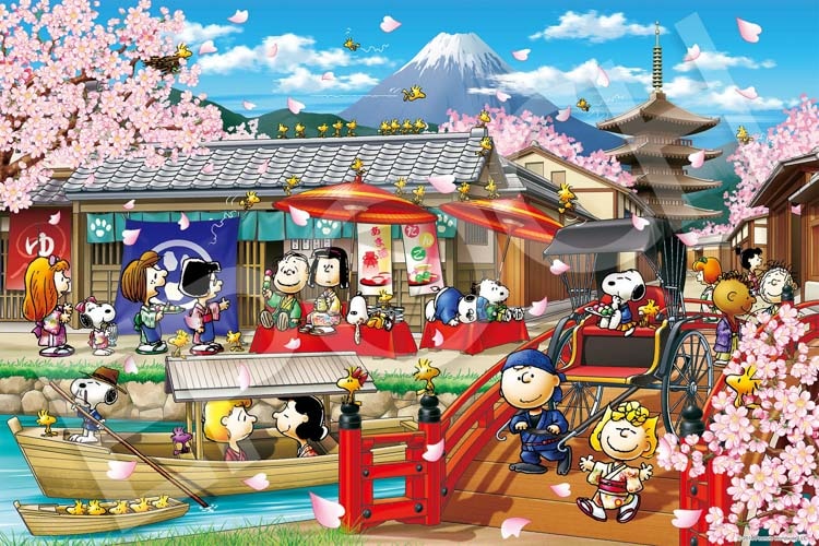 EPO-12-605s スヌーピー スヌーピー イン ジャパン 1000ピース