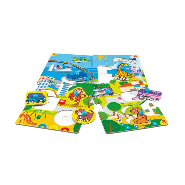 KMN-JP-02 STEP0 はじめての1ピースパズルはめ絵 1ピース くもん出版