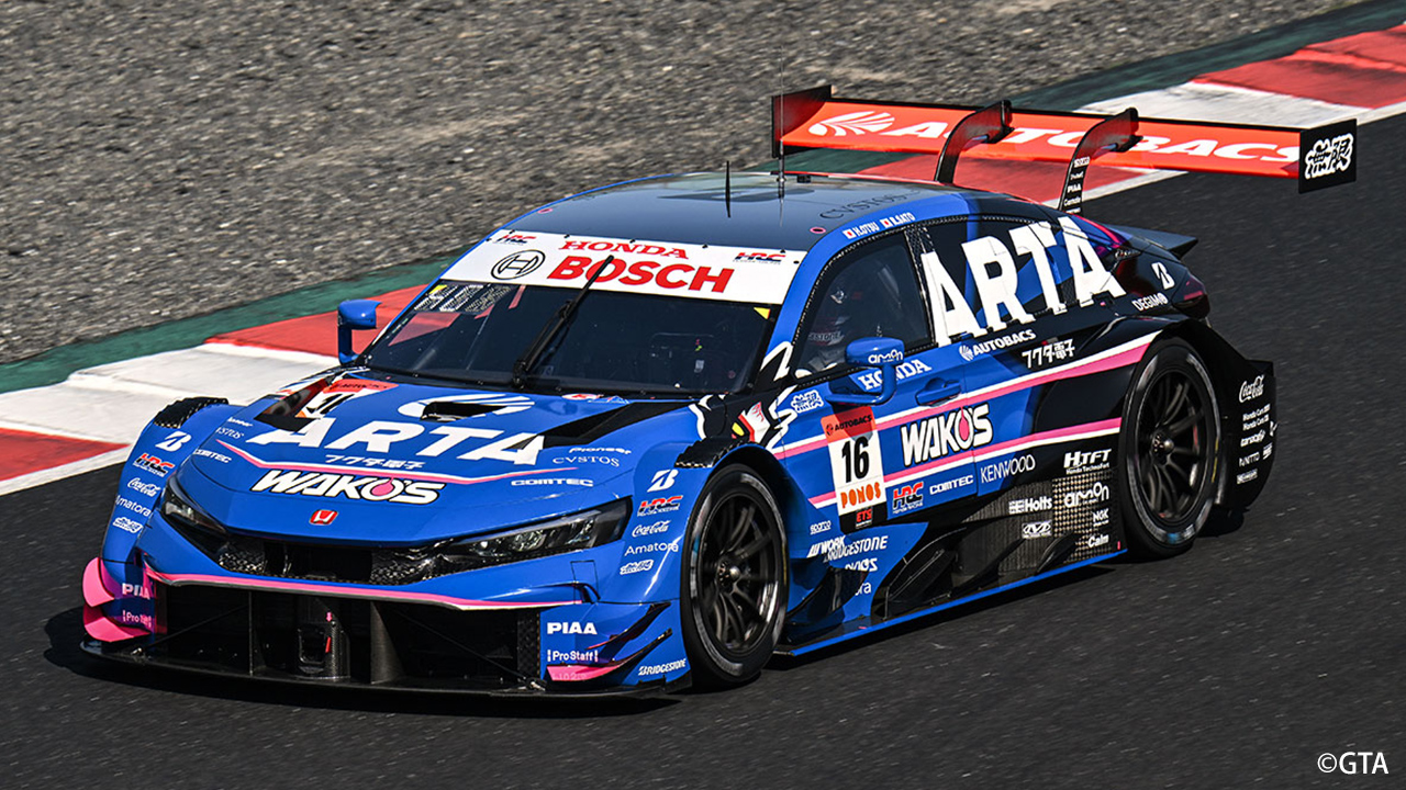 No.16 ARTA MUGEN CIVIC TYPE R-GT #16 | GT500 チーム&ドライバー