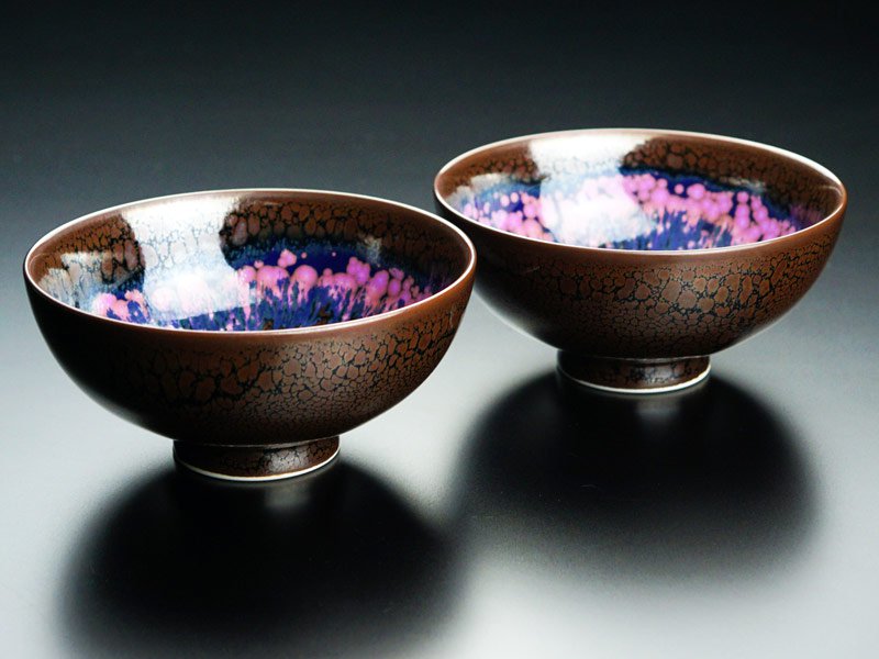 有田焼】睦揃（夫婦茶碗セット）花筏