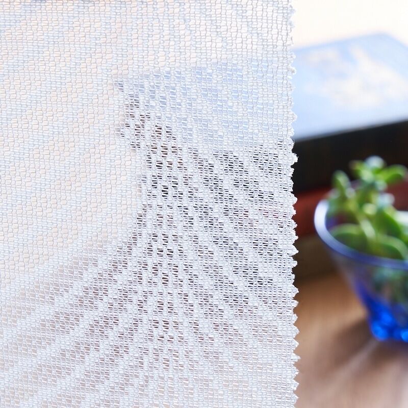 ミラー】フィッシュボーン カット生地 JC-18016 ホワイト ｜ジャスト