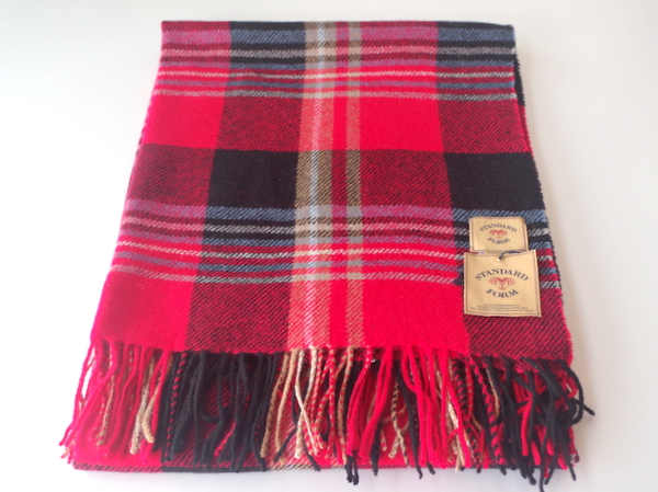 YARNZ】16AW/ヤーンズ GINGHAM GRID Blanket STANDARD FORM 大判