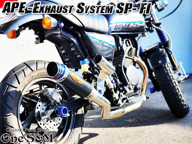 ☆送料込！ APE50Fi エイプ50FI 専用 マフラー フルエキゾースト