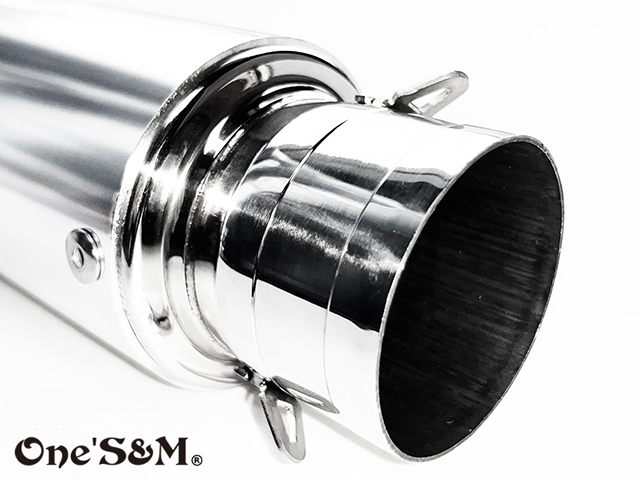 NEW ワンズ管 アルミサイレンサー インナーバッフル付き 51φ ワルツ 悪