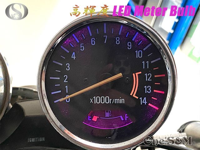 ゼファー400 750 1100 カイ対応 高輝度 SMD LED メーター球セット