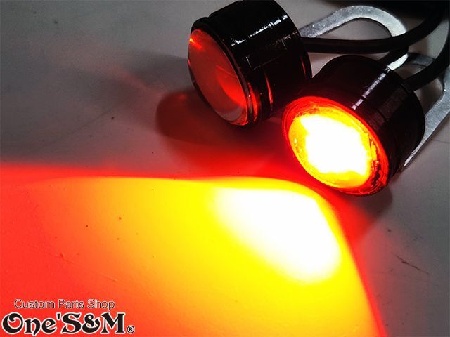 3パターン 蛍ランプ ホタルランプ 暴走ランプ ストロボ ステー付き LED