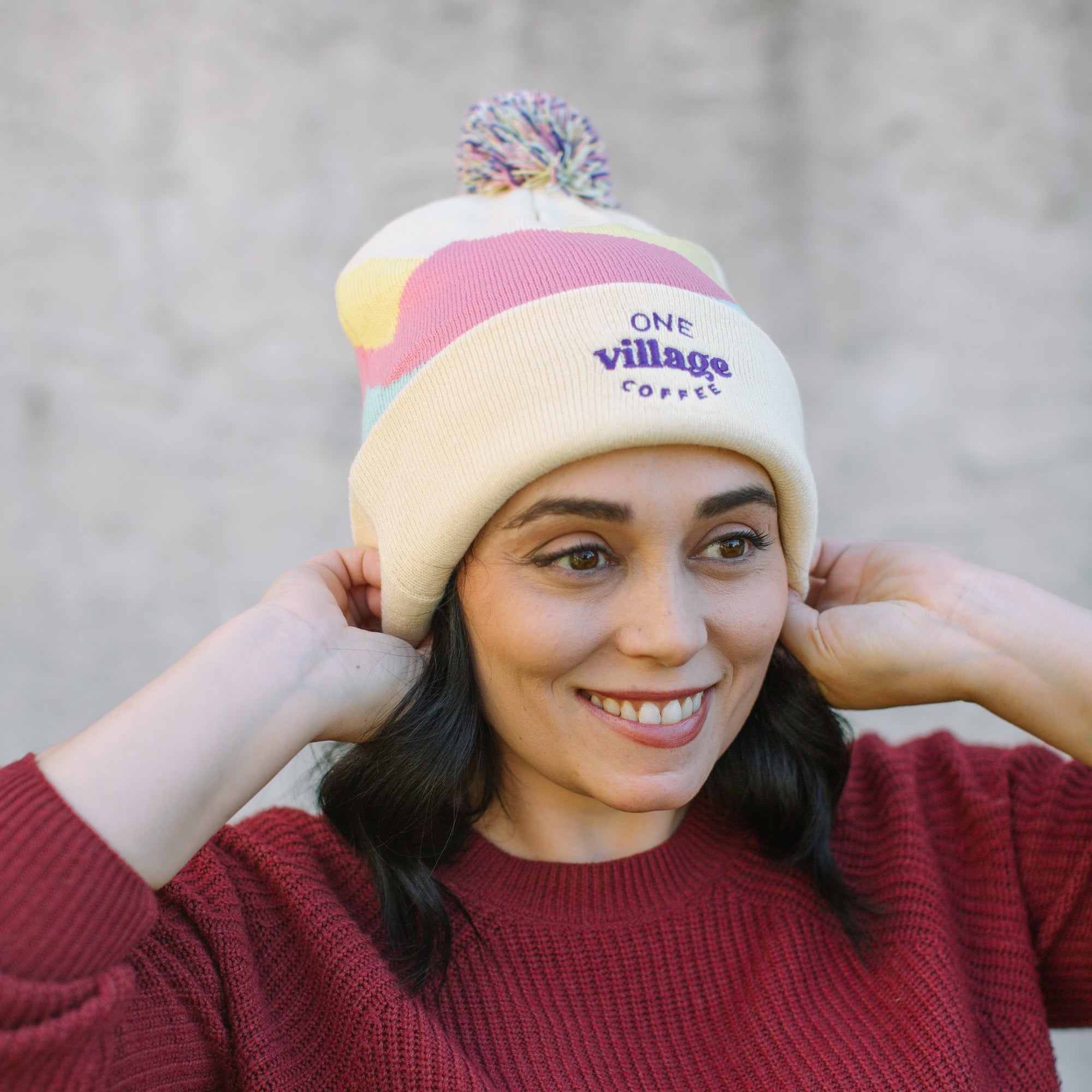 Knitted Beanie | One Village Coffee