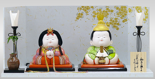 石川潤平工房】木目込ひな人形作品例 セット 岐阜県 美濃加茂市 人形処
