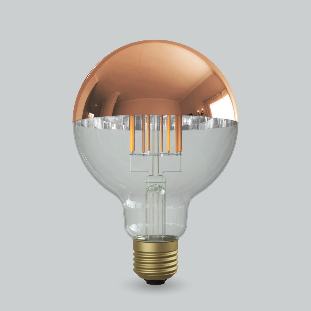 フィラメントLED電球「Siphon」 The Bulb LDF62D Tミラー ザ・バルブ