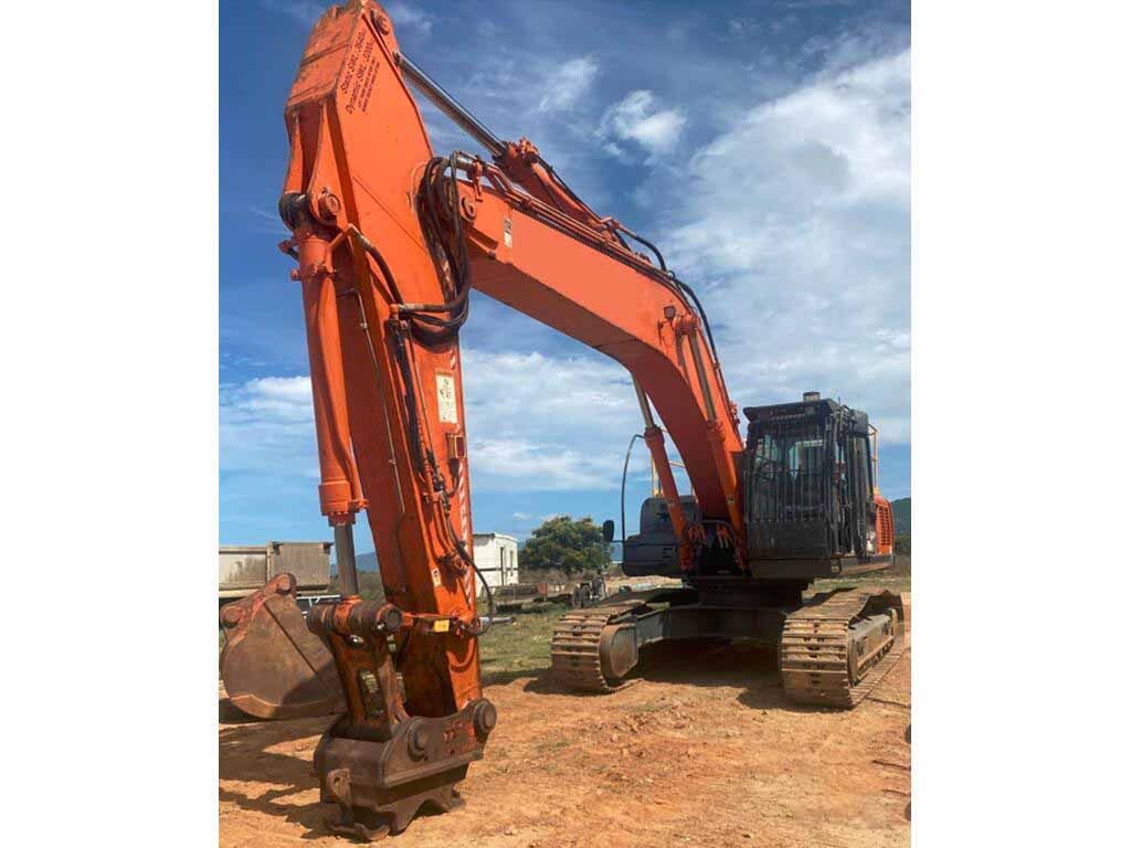 2017 Hitachi Zaxis Zx350lch-3 Excavator, E.m.u.s Ms908 For Sale At