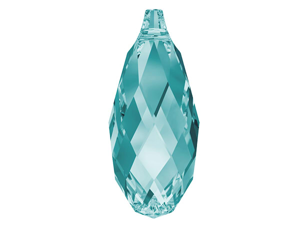 スワロフスキー 6010 MM13,0X6,5 ライトターコイズ1粒/プロに支持され