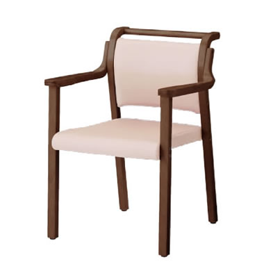 LZ61AA-PB31 オカムラ 木製チェア ローバック ナチュラルフレーム把手