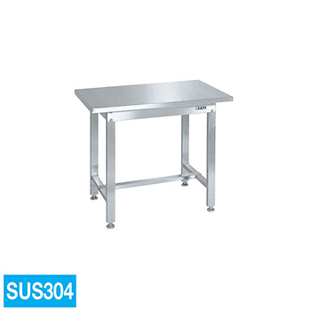 SUS4-096R サカエ ステンレス作業台 R付天板 SUS430 高さ740 幅900