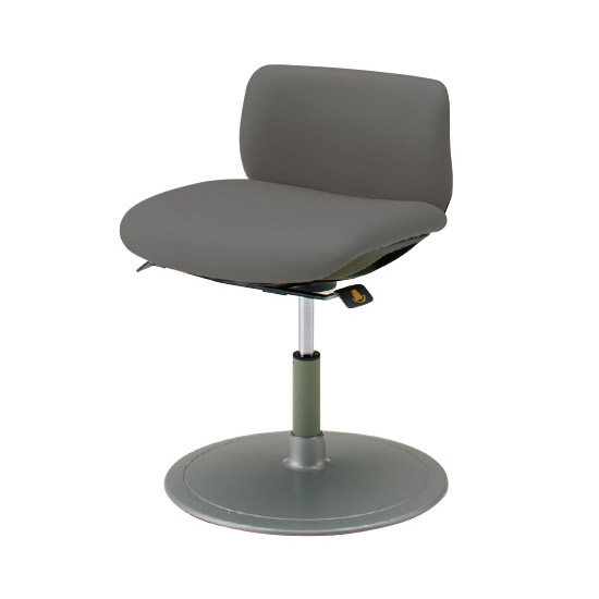 LT92AZ-PB24 オカムラ 患者チェア 肘無 丸ベース 回転ロック