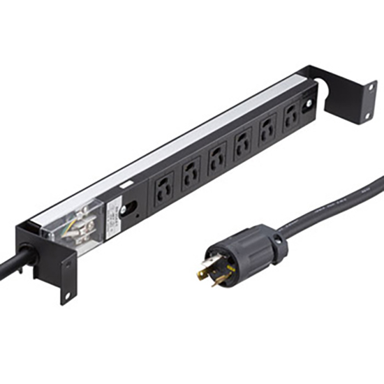 TAP-SVSL206-1U サンワサプライ サーバーラック用コンセントバー1U 20A
