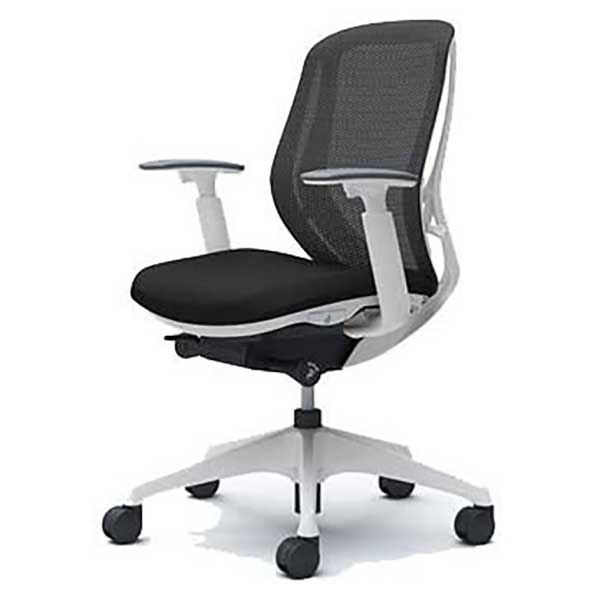 C681XW-FMP1 オカムラ シルフィー ローバック 背メッシュ ブラック