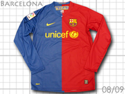 バルセロナ NIKE ユニフォームショップ 2008-2009 Barcelona Away O.K.A.