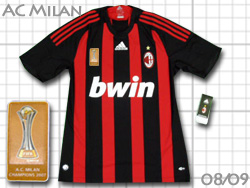ACミラン 2008-2009 ユニフォームショップ AC Milan ロナウジーニョ