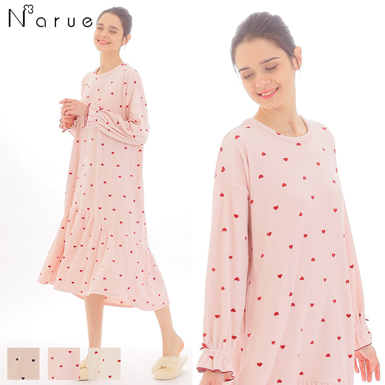 ナルエー moontan ムーンタン M〜L ワンピース ルームウェア Moon Tan