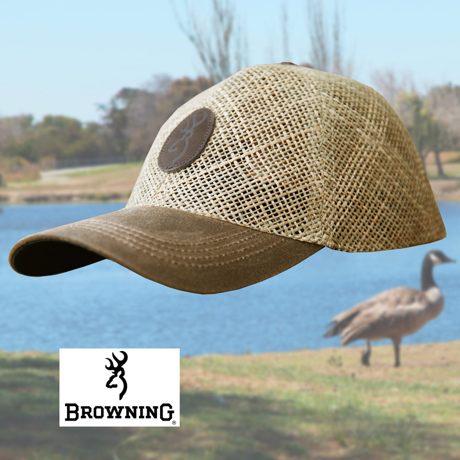 ブラウニング ストロー キャップ（ブラウン）/Browning Straw Cap