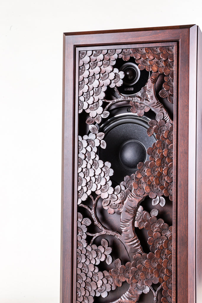 軽井沢彫スピーカー | 大坂屋家具店