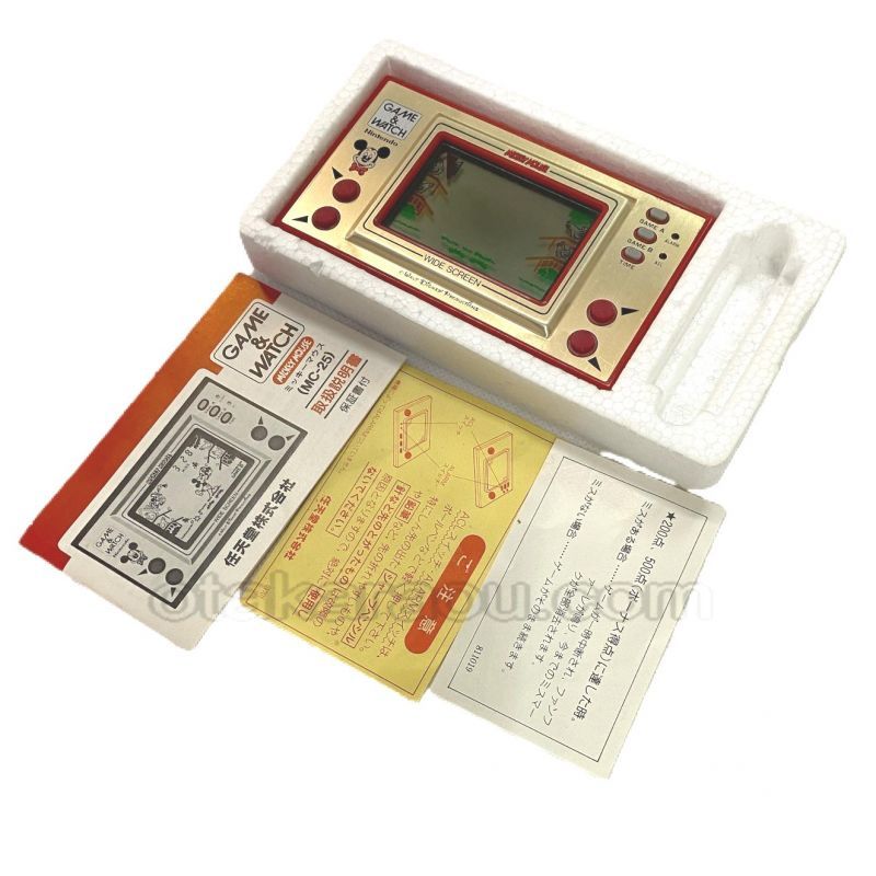 ゲームウォッチ『ミッキーマウス -4』中古販売｜任天堂LCDゲーム・携帯