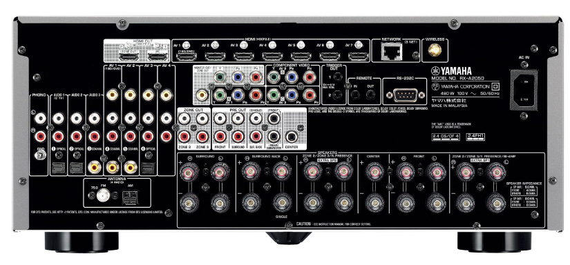 YAMAHAのハイクラスAVレシーバー「AVENTAGE」の第五世代モデル。