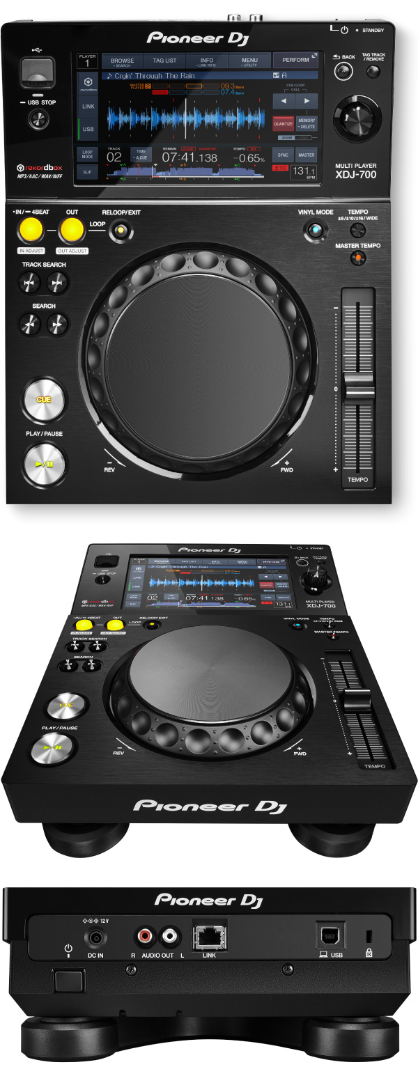 箱ダメージ開封品】Pioneer DJ/データDJプレーヤー/XDJ-700(二台セット
