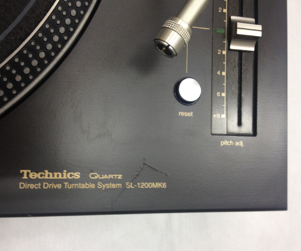 中古品】【2台セット】Technics/ターンテーブル/SL-1200MK6-K(ブラック