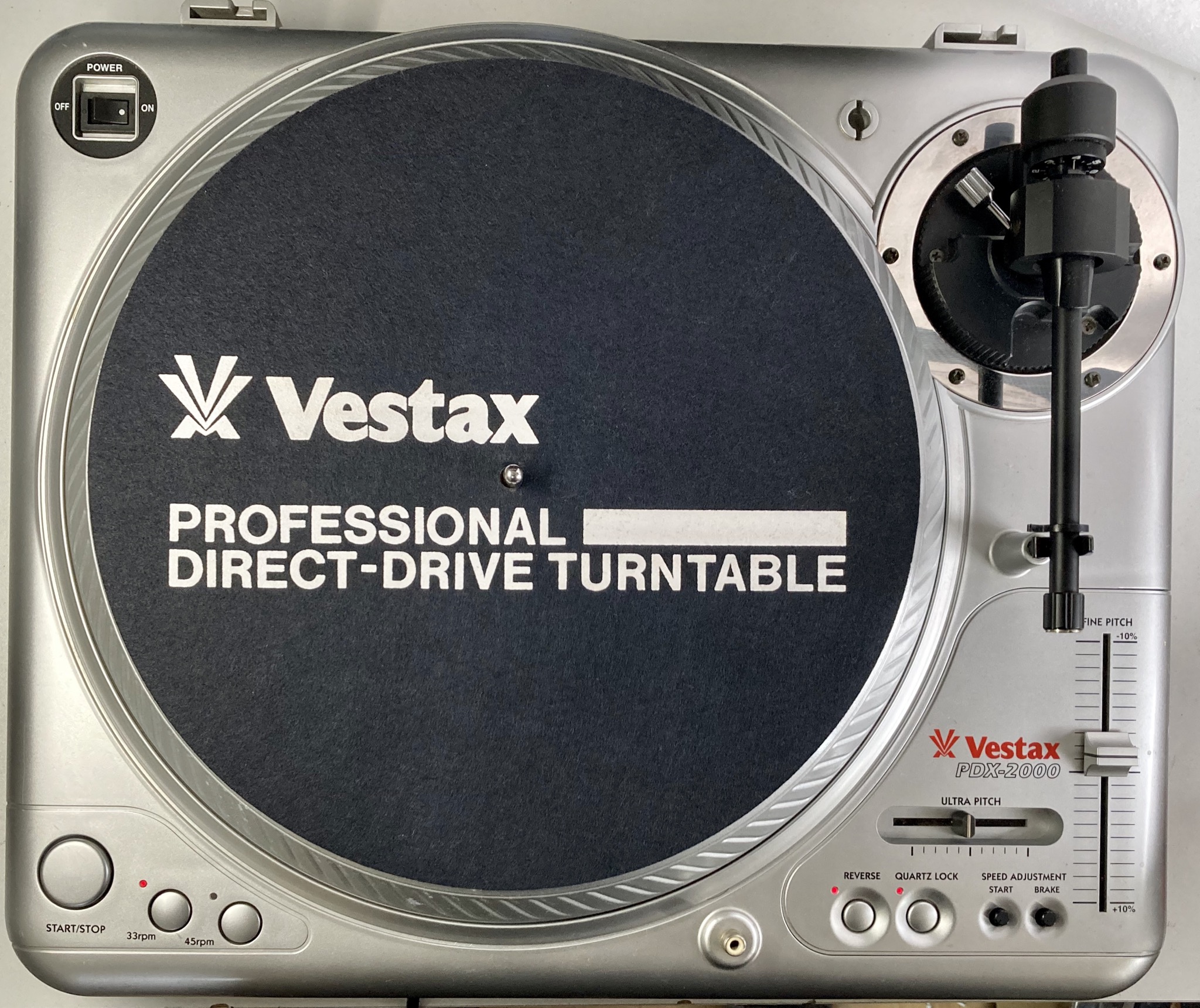 中古品】Vestax/ターンテーブル/PDX-2000 -DJ機材アナログレコード専門