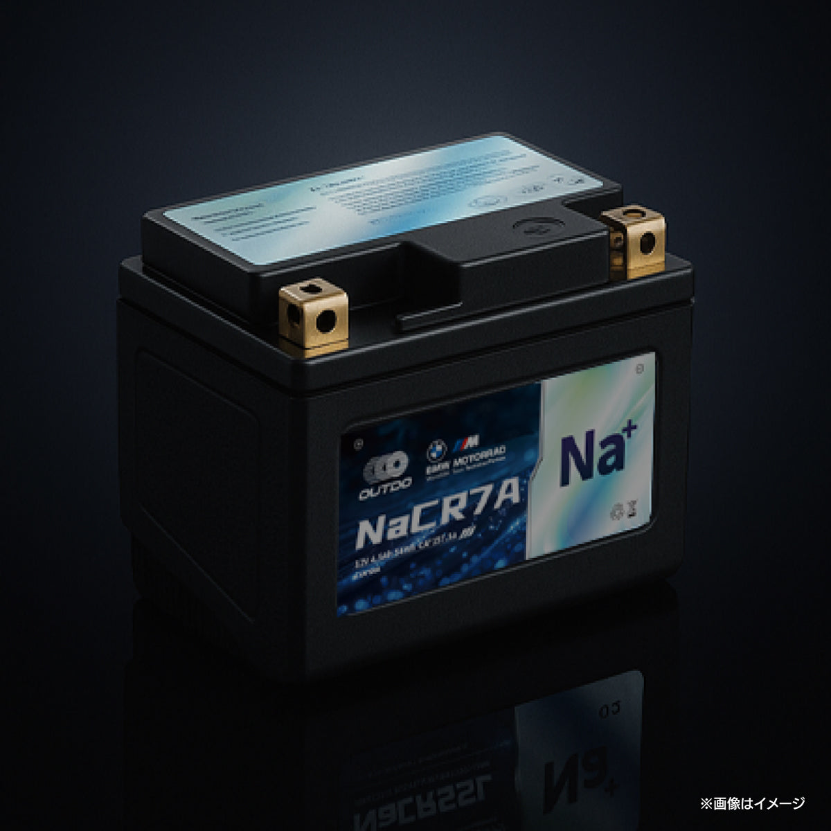 バイクバッテリー OUTDO ナトリウムイオン NaCRX5L Pro【YTX5L-BS