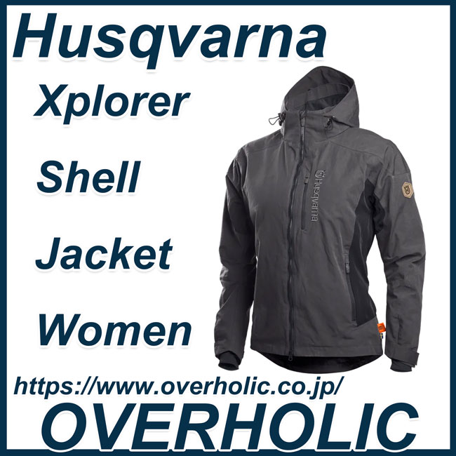 ハスクバーナXプローラジャケットW/Mサイズ/アンスラサイトグレー