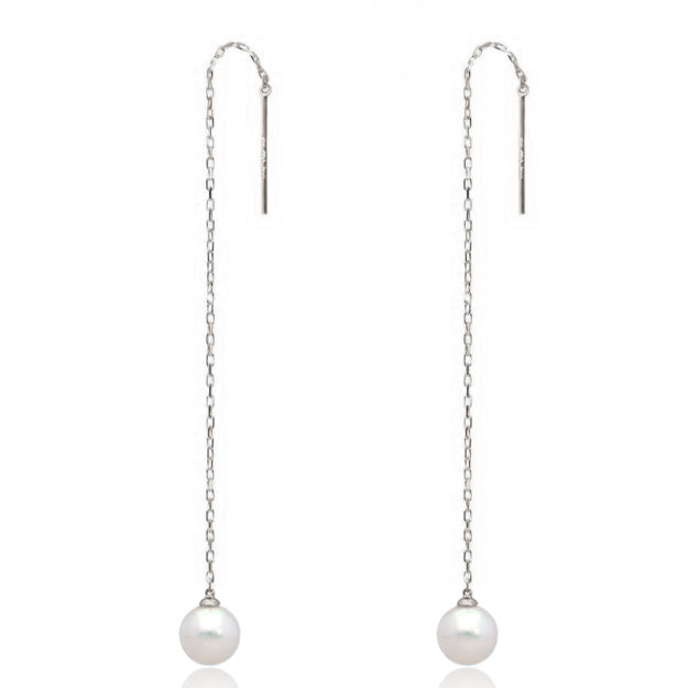 K18/Pt「アコヤパールジェメリ」ピアス｜【オレフィーチェ】Orefice