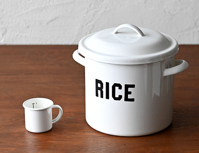 ライスストッカー 米びつ オールドファーム ナチュラル雑貨のオルネ