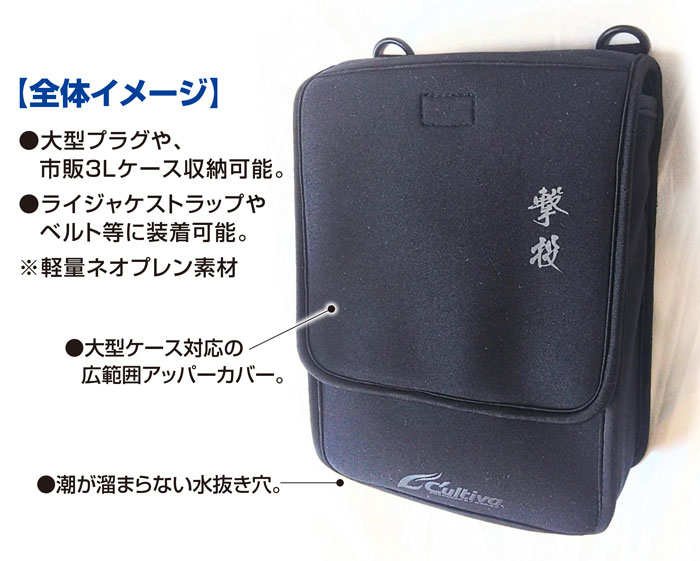 撃投ボディプロテクターcool+撃投チェストポーチ+撃投マルチ機動バッグ 撃