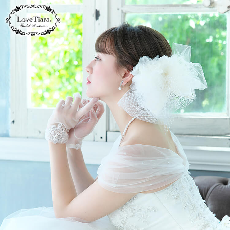 ヘッドドレス【ラプソディ】髪飾り・花冠｜ブライダル・ウェディング