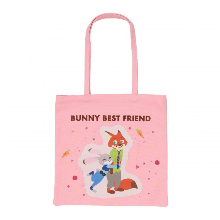 トートバッグ ズートピア ハグ: キャラクター・バラエティ雑貨