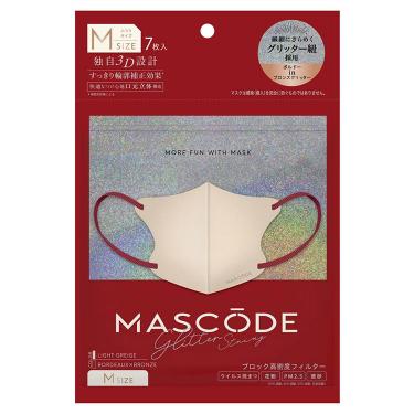 マスコード 3Dマスク 07グレージュ Lサイズ(07:グレージュ): コスメ