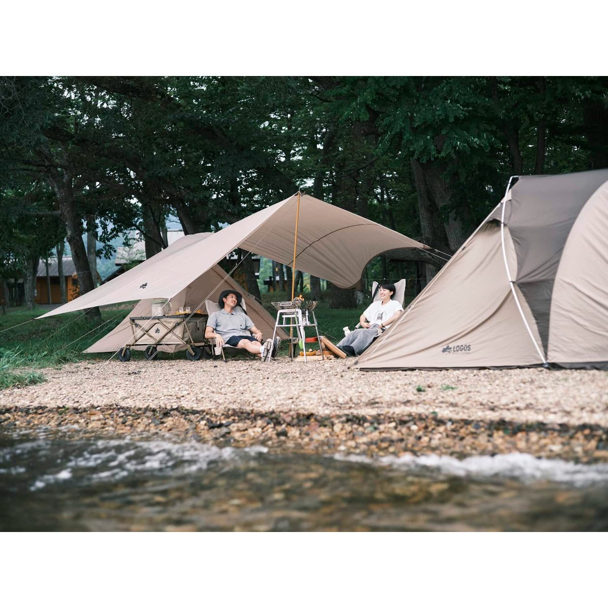 Tradcanvas Tepee＆タープ350-BB|ギア|テント|ワンポールテント|製品