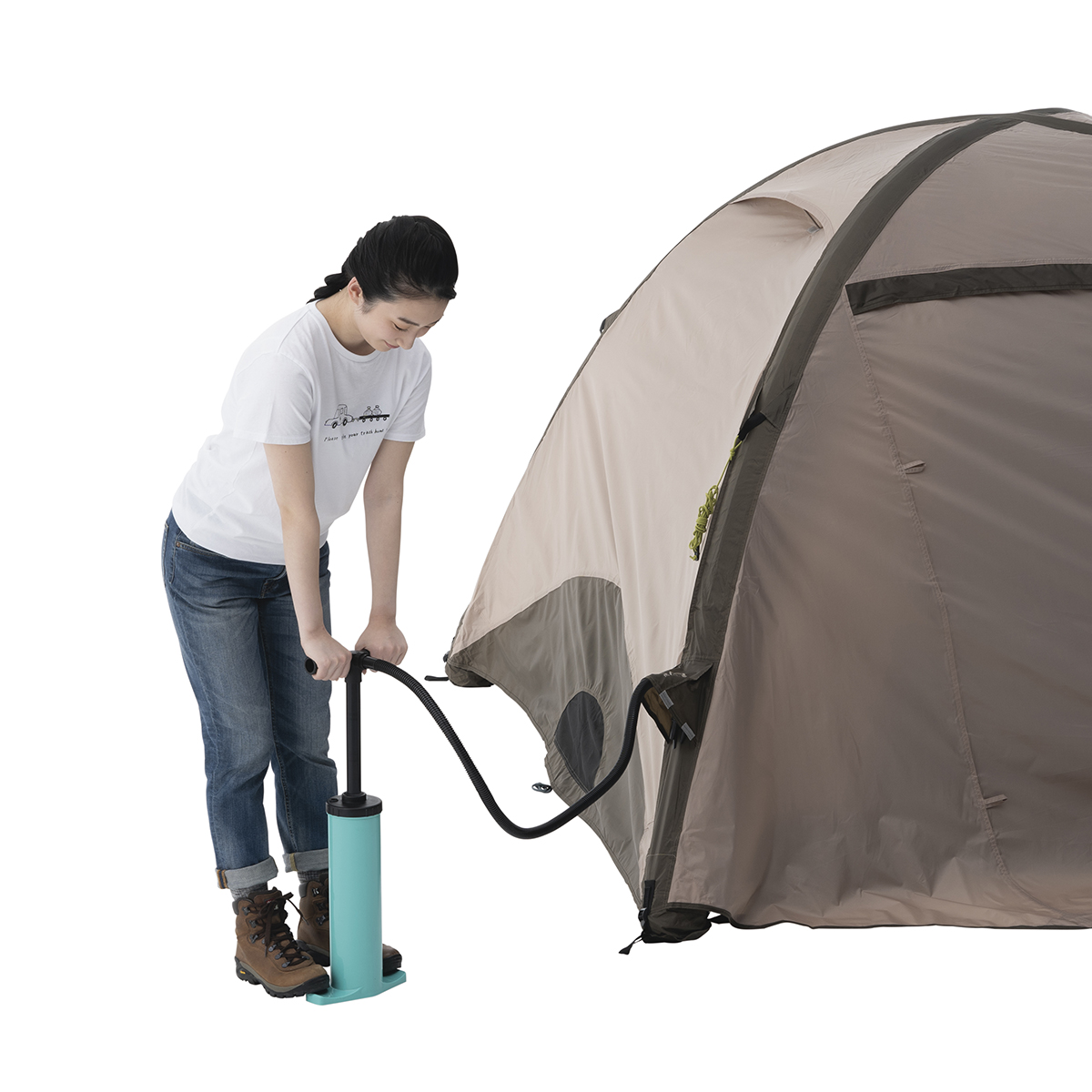 Tradcanvas エアマジック ドーム M-BJ|ギア|テント|シングルドーム