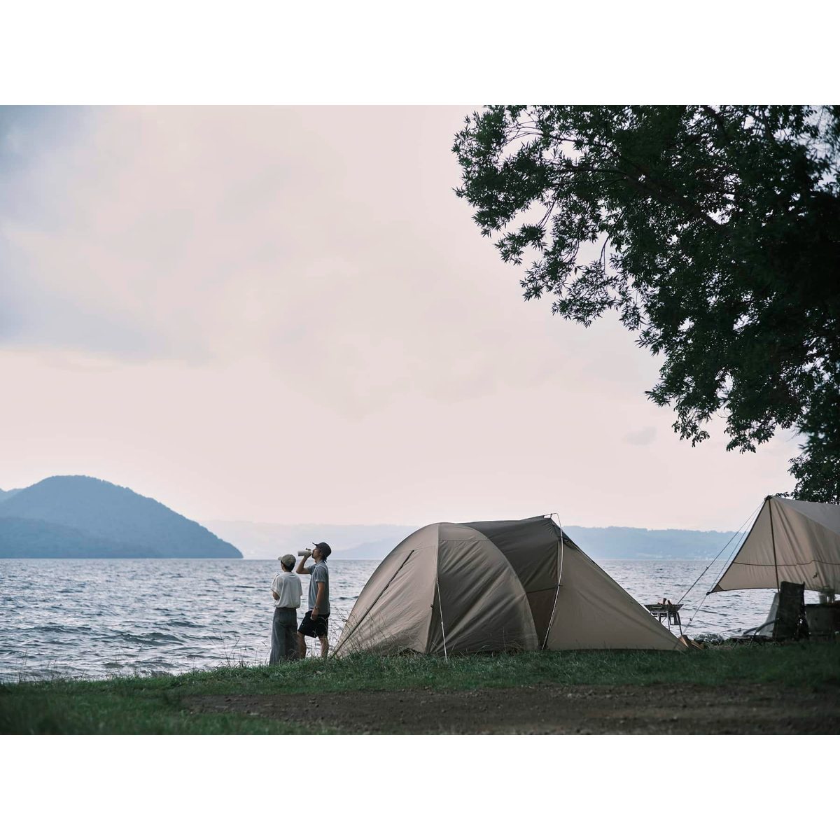 Tradcanvas オーニングリビング・DUO-BB|ギア|テント|ソロ・2名用