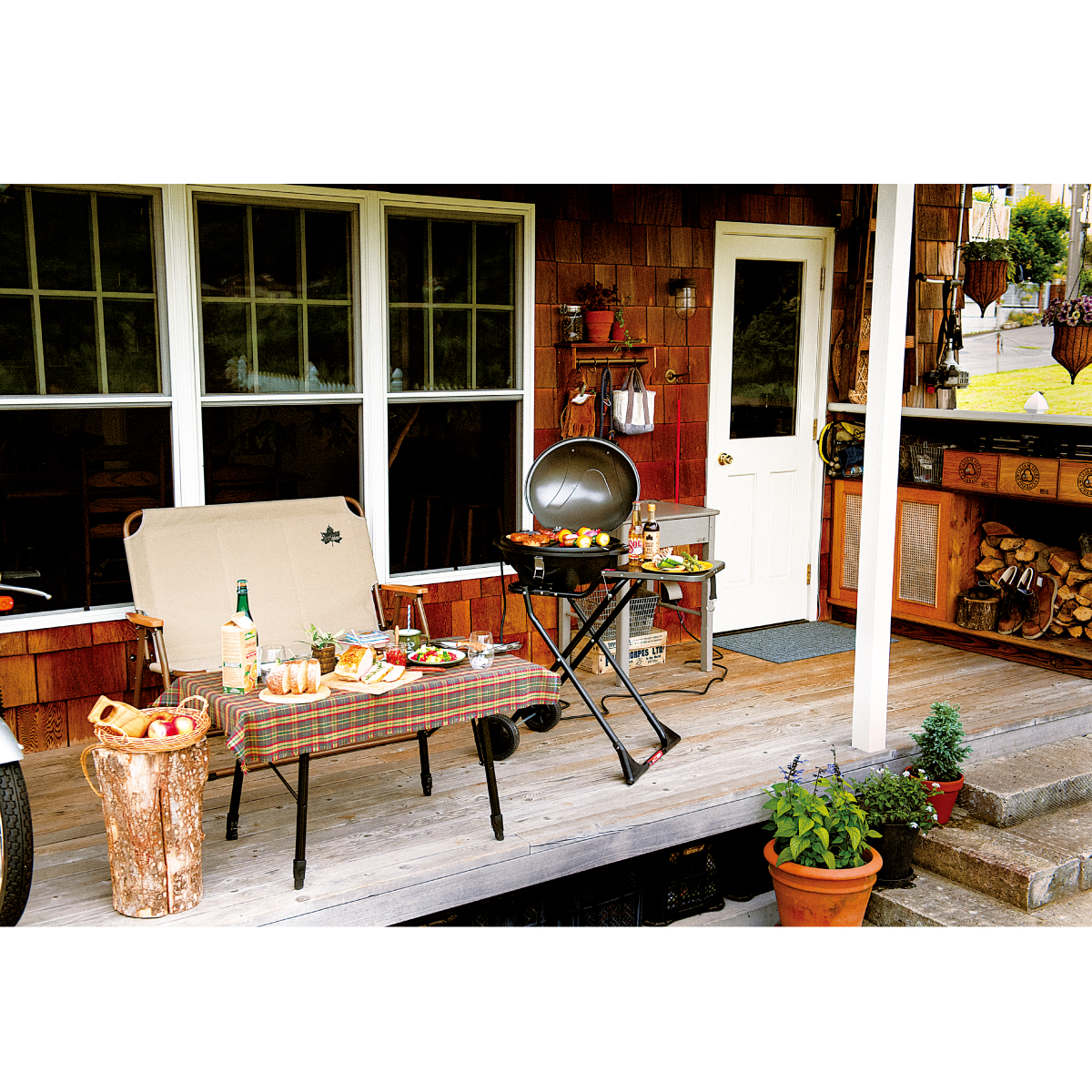 野電）エレキャン・エレグリルCHEF|ギア|グリル・たき火・キャンドル