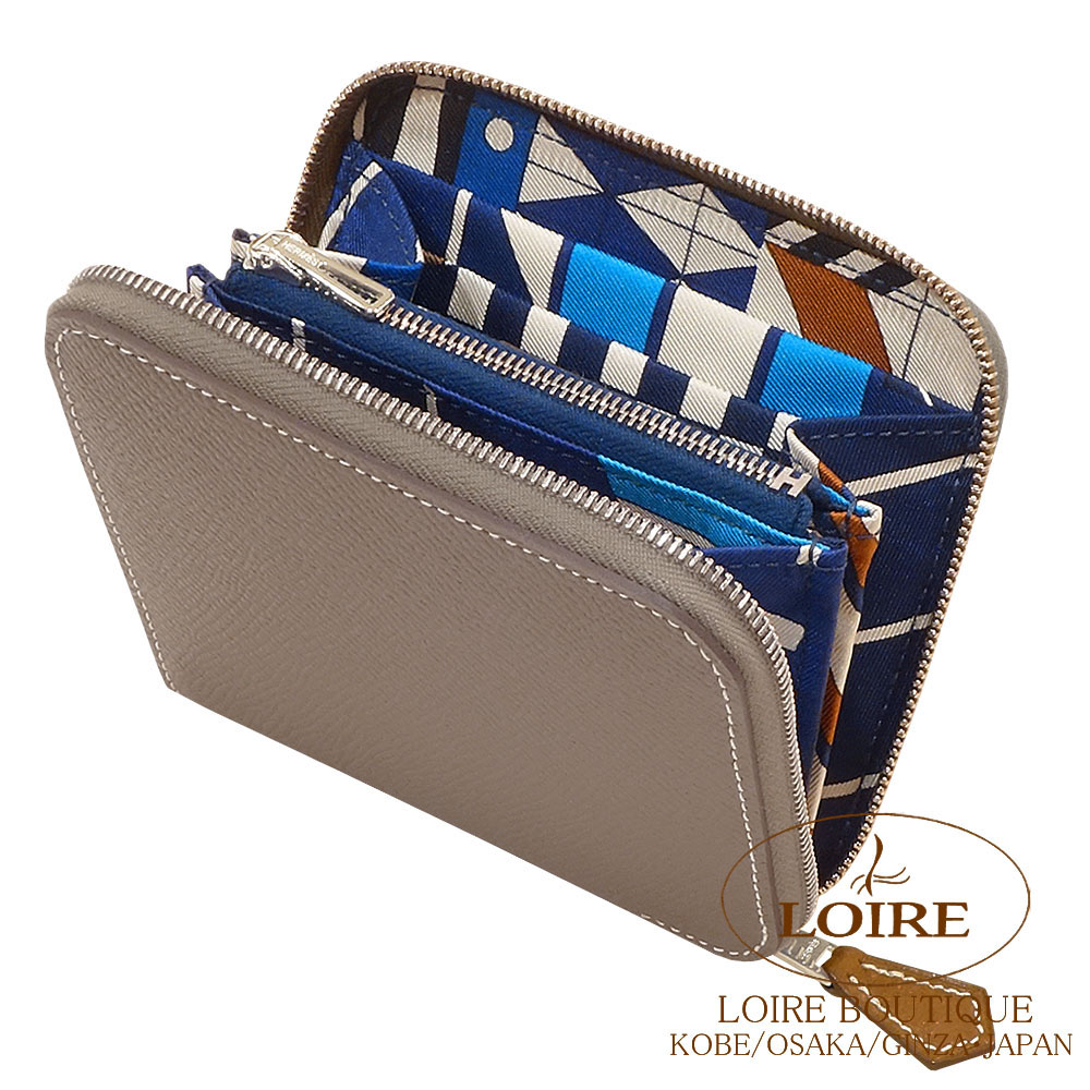 ah　エルメス　シルクインコンパクト エルメス アザップ シルクイン コンパクト ライム/オレンジ エバー