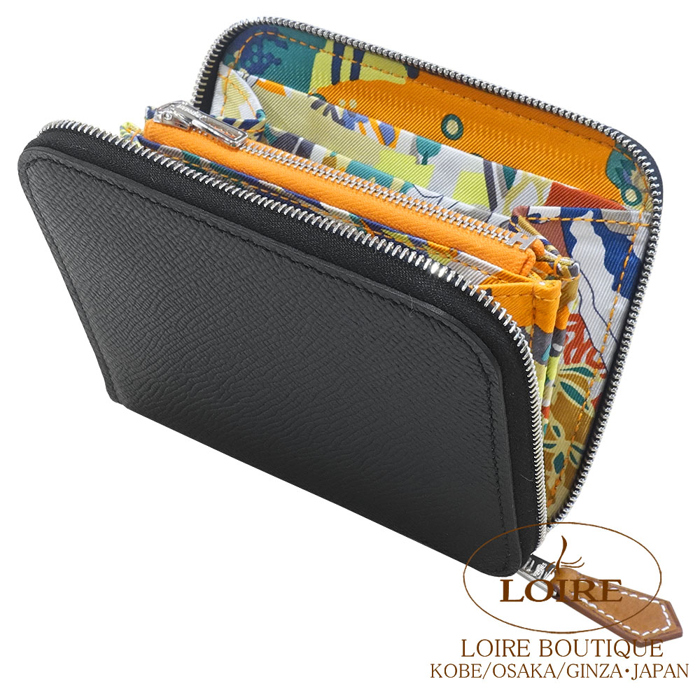 エルメス アザップシルクイン ミニ コンパクト ナタ　୨୧ ୨୧ HERMES（エルメス） 二つ折り財布 アザップ シルクイン コンパクト