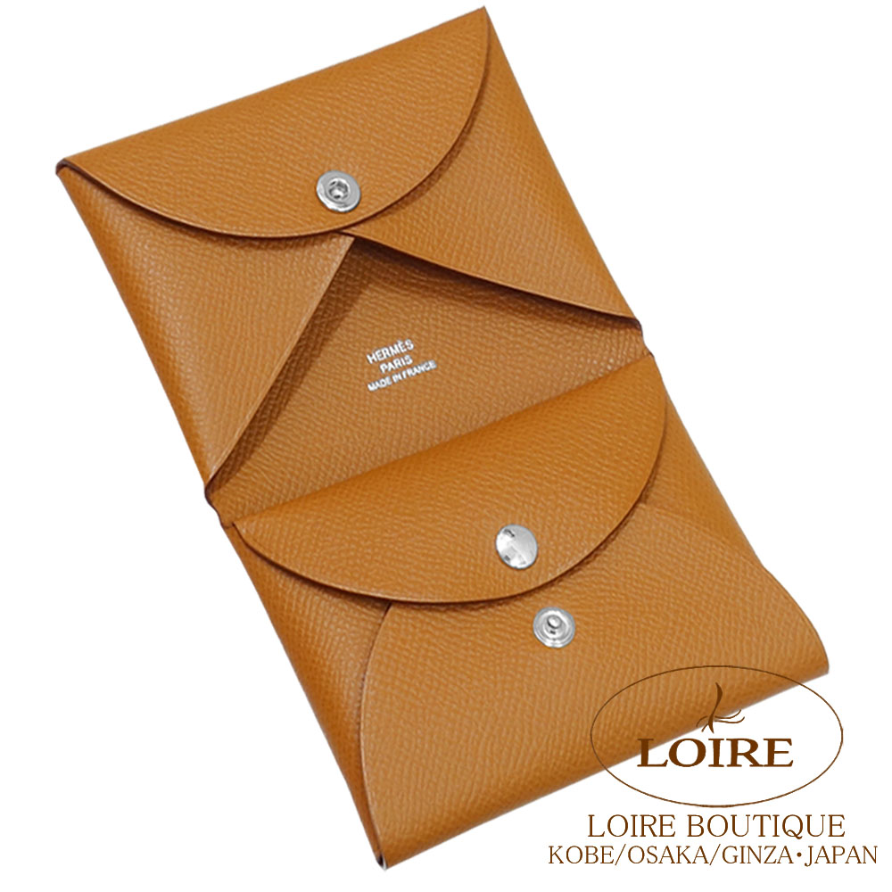 値下げ‼︎HERMESガルヴィデュオ エルメス カルヴィ デュオ エトゥープ シェブルミゾル シルバー金具