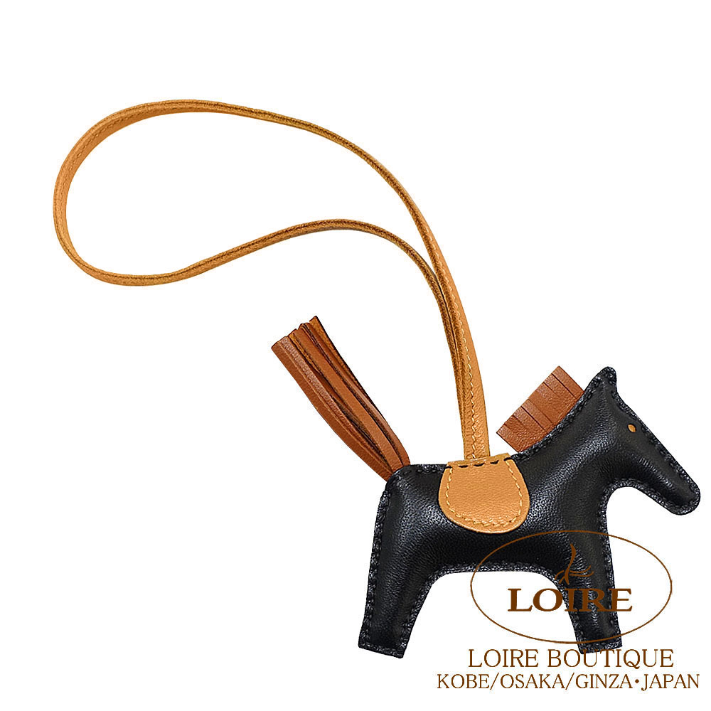 【新品未使用】HERMES エルメス ロデオ チャーム PM　クレ　ゴールド エルメス ロデオチャームPM ゴールド/クレ/ヴェールクリケット