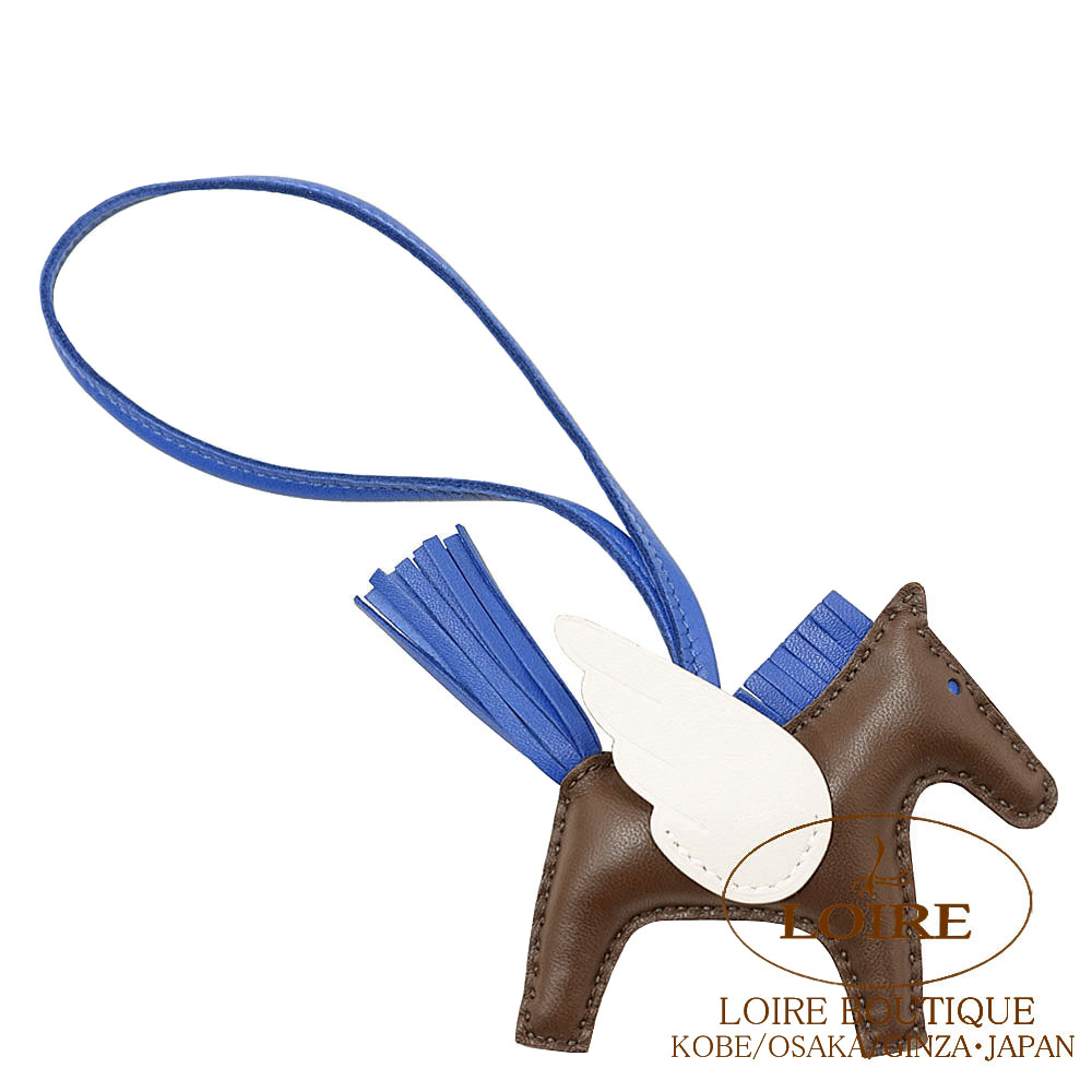 ☆新品☆ エルメス　ロデオチャーム　ペガサス　pm ブループリュム ロデオ チャーム ペガサス PM ブルーブリュム ライトブルー[] Rodeo