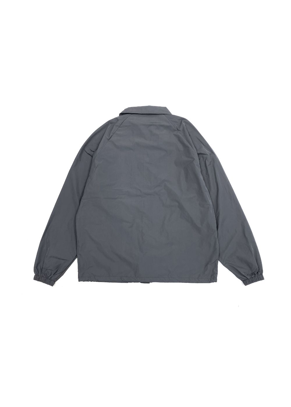 HIDE AND SEEK - Coaches Jacket (CHARCOAL GRAY) / ナイロン コーチ