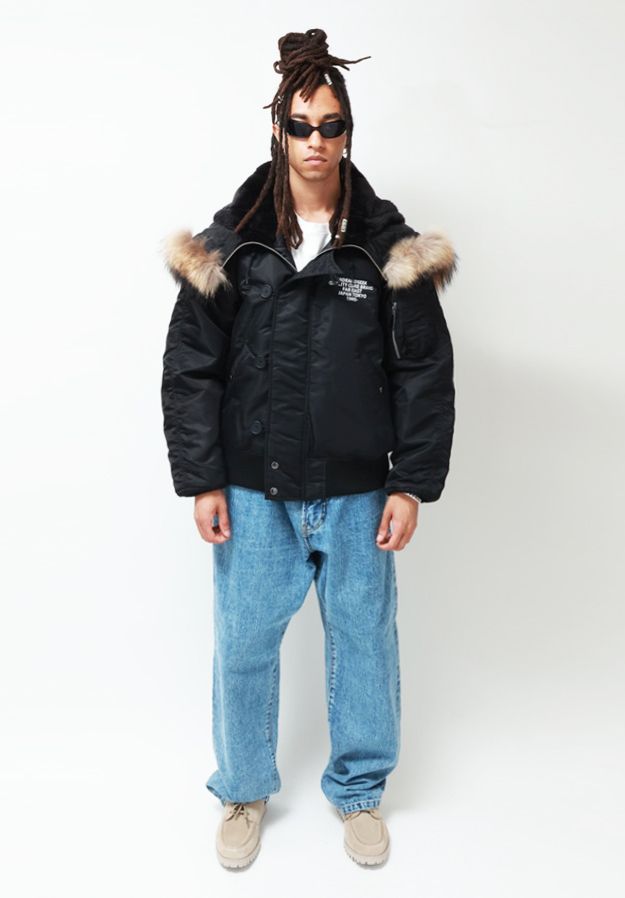 HIDE AND SEEK - ×AVIREX N-2B (BLACK) / アヴィレックス ボディー N